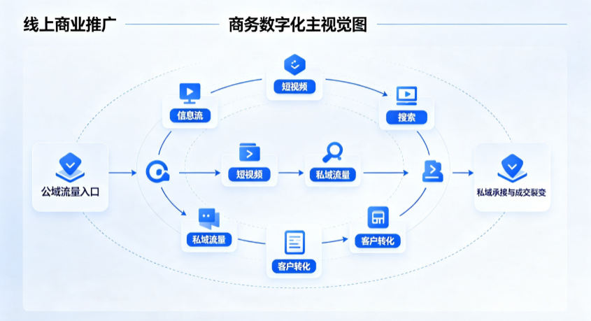 攀枝花线上商业推广怎么做？全域流量闭环搭建与低成本转化实战指南